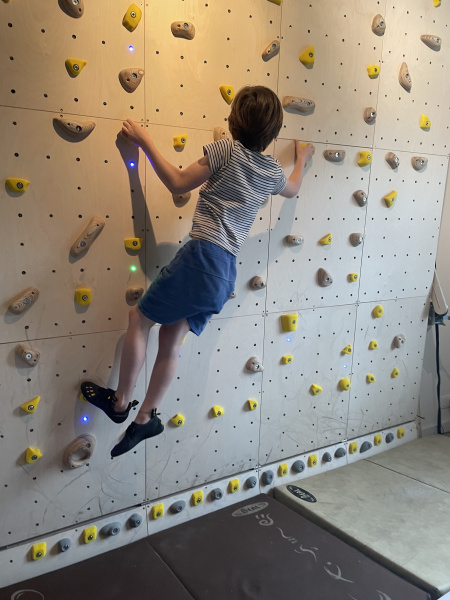 Lama Home Wall – home bouldering wall in interior
